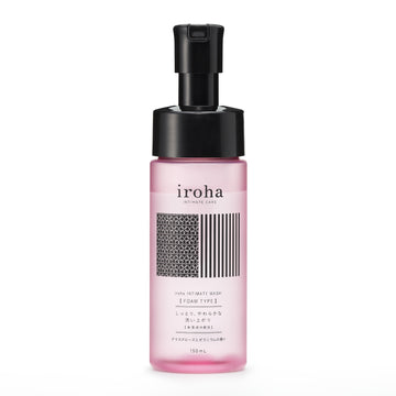 TENGA IROHA - PH BALANCED INTIMATE WASH DAMASK ROSE AND GERANIUM SCENT 150ML