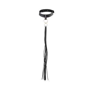 BIJOUX INDISCRETS TASSEL CHOKER BLACK