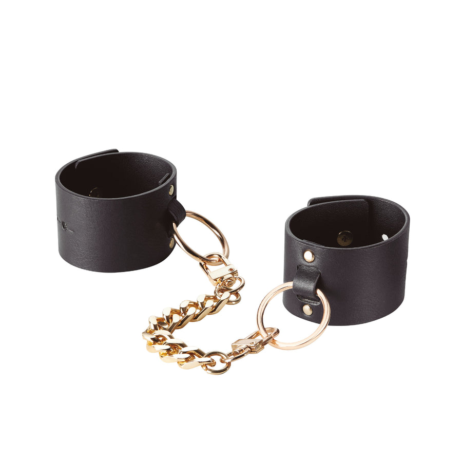 BIJOUX INDISCRETS WIDE CUFF BLACK