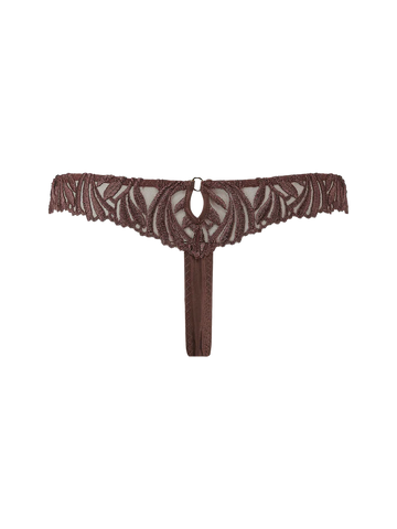 COCO DE MER TAMIA SKIRTED THONG