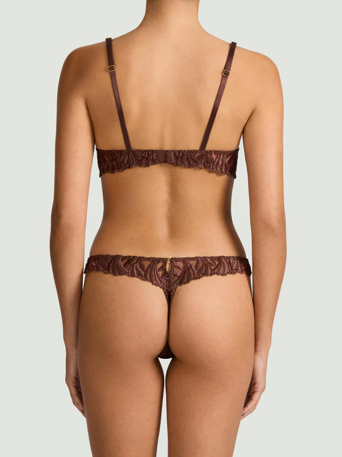 COCO DE MER TAMIA SKIRTED THONG