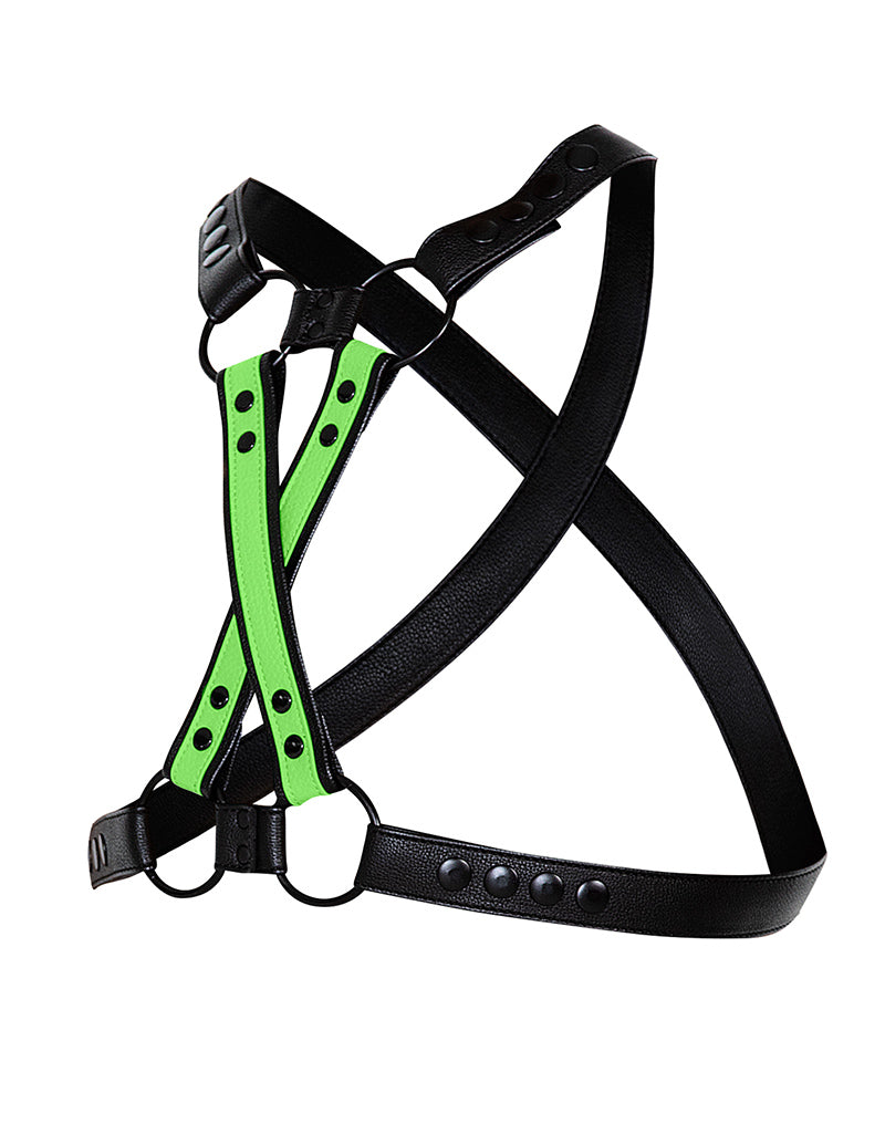 HARNESS BY CUT4MEN - BLAZING GREEN (ONE SIZE)