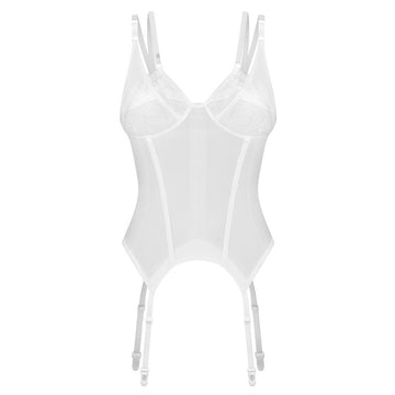 OBSESSIVE - ARROWEL WHITE CORSET