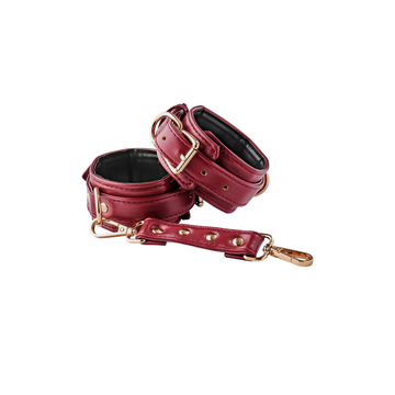 BLAZE ANKLECUFFS BURGUNDY