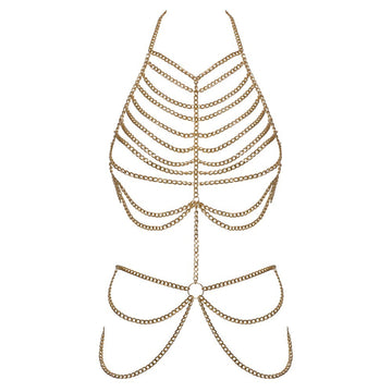 COTTELLI ACCESSORIES - BODY CHAIN GOLD