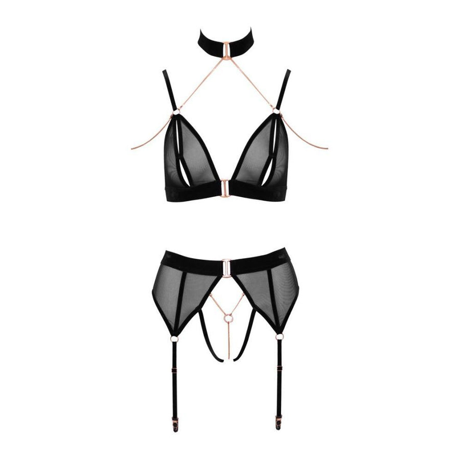 ABIERTA FINA BH SET - BRA SET (WITHOUT STOCKINGS)