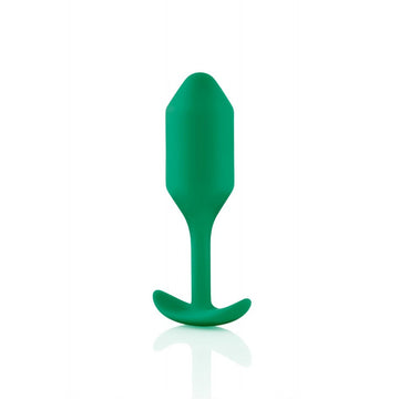 B-VIBE SNUG PLUG 2 - MEDIUM WEIGHTED SILICONE PLUG