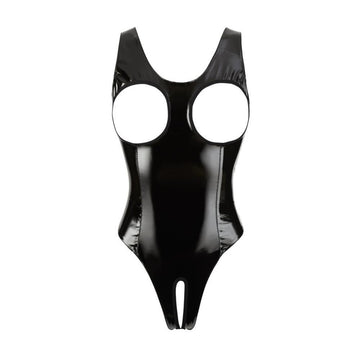 BLACK LEVEL CROTCHLESS VINYL BODY BLACK