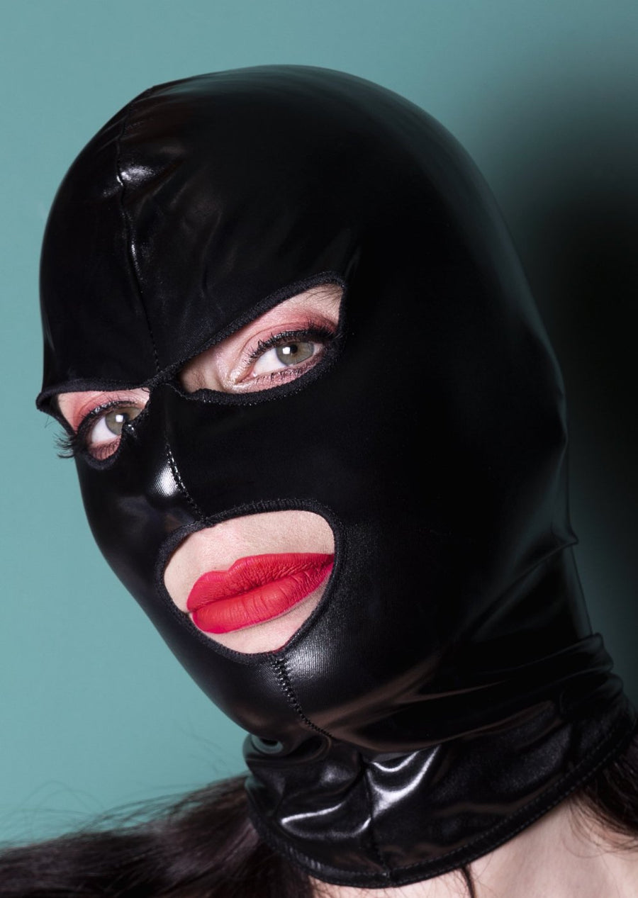WET LOOK MASK BY BAD KITTY